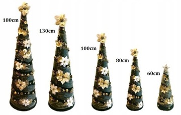 Contoct Christmas Elge Искусственное коническое рождественское украшение 100 см.