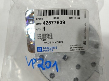 LOGO OPEL KARL ZNAKY ZNAK KLIKA KRYT 42577939 NOVÝ