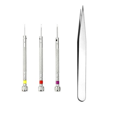 Набор инструментов для замены батареи для часов из 7 предметов, открывалка для задней крышки корпуса для часовщика