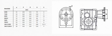 Гипоидальная передача IKM90B INTC
