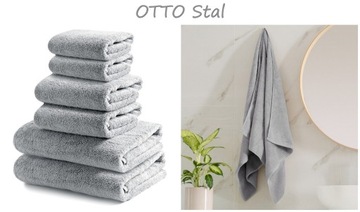 Набор из 6 быстросохнущих банных полотенец 30x50 50x100 70x140 хлопок