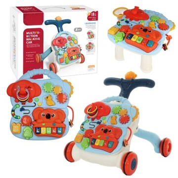 INTERACTIVE PUSH Walker, обучающий стол, музыкальная игровая панель, 3 в 1