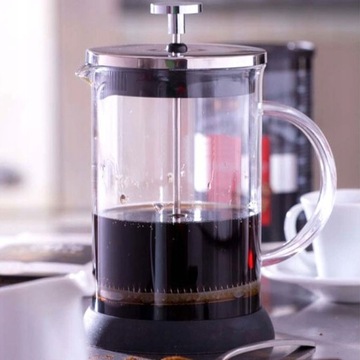 КОФЕВАРКА СТЕКЛЯННАЯ РУЧКА ОБЪЕМ 1 Л AMBITION