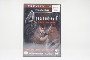 Resident Evil 4 [предварительный диск] Nintendo GameCube