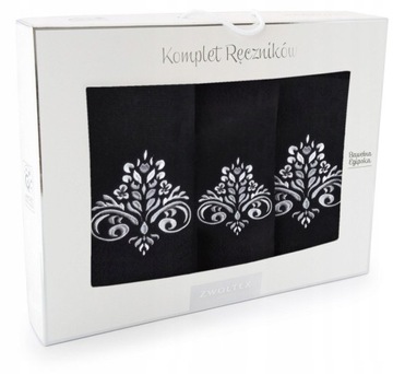 ZWOLTEX komplet ręczników 3 SZT. BAWEŁNA EGIPSKA