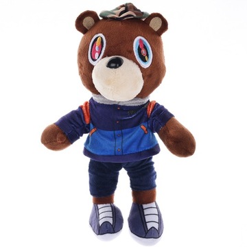 MASKOTKA NIEDŹWIEDŹ KANYE DROPOUT BEAR PLUSZ 25CM