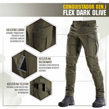 Тактические брюки M-Tac Conquistador Gen.I Flex DO