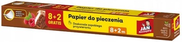 Jan Niezbędny Papier do Pieczenia Biały 8 m