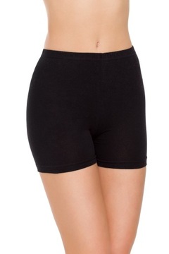 DWUPAK DAMSKICH BAWEŁNIANYCH SZORTÓW LEGGINSY L