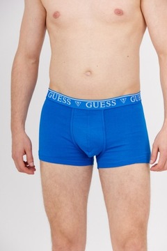 GUESS Bawełniane bokserki męskie z logo 5 pack r L