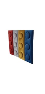 Tapicerowane panele na ścianę dla dzieci 12.5 x 37,5