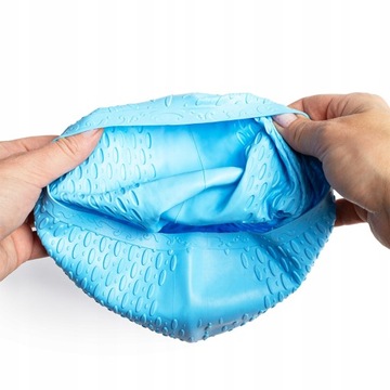 CZEPEK SILIKONOWY DO PŁYWANIA NA DŁUGIE WŁOSY KĄPIELOWY NA BASEN PŁYWACKI