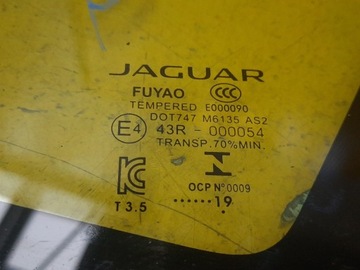 JAGUAR E-PACE SKLO (OKNO) PRAVÁ KAROSERIE 19R.
