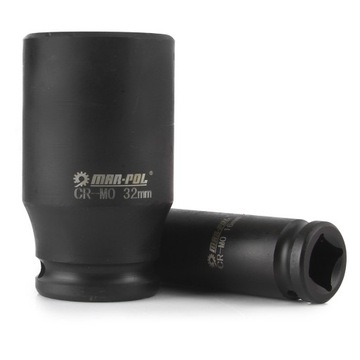 NASADKI UDAROWE 1/2'' ZESTAW NASADEK 10-32MM 16ELE