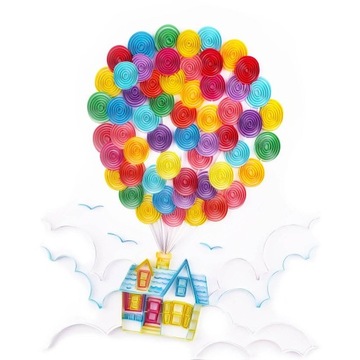 Quilling Paper Zestaw do Quillingu Paski 40x50 cm