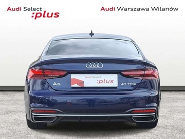 Audi A5 F5 Coupe Facelifting 2.0 40 TFSI 204KM 2022 Audi A5 Sportback BangOlufsen, Carplay, Android Auto, Kamera cofania, Ambi, zdjęcie 3