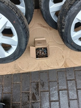 KOLA RÁFKY 6JX15 ET49 PALCŮ PNEUMATIKY KOMPLET ASTRA G II CORSA VECTRA ZAFIRA