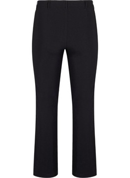 БРЮКИ ZIZZI ELEGANT ПРЯМЫЕ СТРЕЙЧ, ЧЕРНЫЕ, С ВЫСОКОЙ ПОСАДКОЙ 812B 56