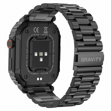 SMARTWATCH GRAVITY мужские часы РАЗГОВОРЫ МЕНЮ PL