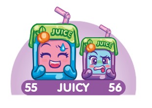 MojiPops Seria Party series moji pops 55 juicy