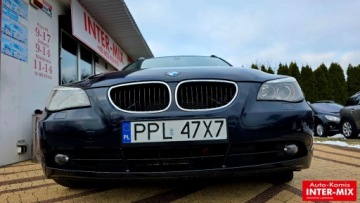 BMW Seria 5 E60 Sedan 2.5 525i 218KM 2006 BMW Seria 5 Zarejestrowany kombi bogata wersja gaz LPG 2.5 BenzynaLPG, zdjęcie 5