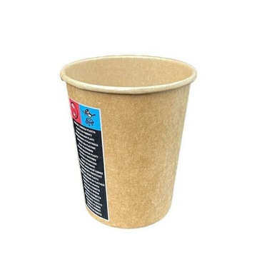 KUBEK PAPIEROWY KRAFT 250ML