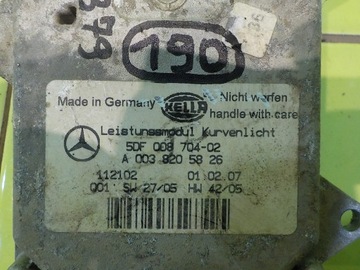 MERCEDES ML W164 II 3.0 CDTI 07R MĚNIČ PRAVÁ PŘEDNÍ A0038205826