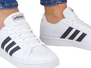 ADIDAS GRAND COURT EF0103 TRAMPKI TENISÓWKI BIAŁE