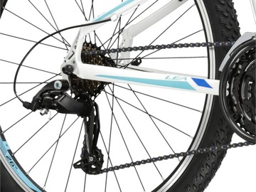 26-дюймовый горный велосипед KROSS Lea 1.0 XS с рамой 15 футов белый R24