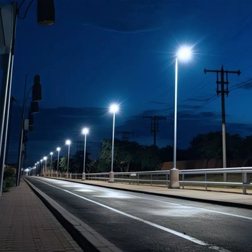 eLight Солнечный фонарь KERS LED 400W 6500K IP44 PIR DIM пульт дистанционного управления - черный