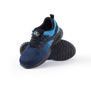 BUTY ROBOCZE LEKKIE PÓŁBUTY OBUWIE FLY BLUE S1 43