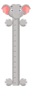 Наклейка на стену ИЗМЕРЕНИЕ ВЫСОТЫ HIPCIO SMALL