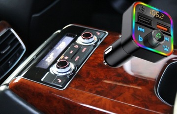 FM-ПЕРЕДАТЧИК BLUETOOTH ПРЕМИУМ-БРЕНДА БЫСТРОЕ ЗАРЯДНОЕ УСТРОЙСТВО QC USB PD MP079