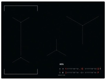 Индукционная варочная панель заподлицо со столешницей AEG IKE74441IB