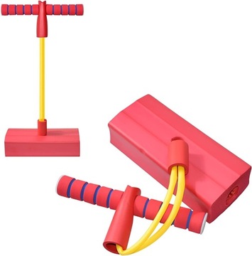 Перекладина для прыжков на скакалке со светодиодным звуком POGO STICK JUMPER ROD