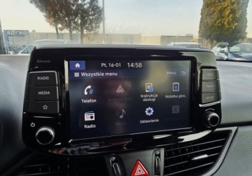 Hyundai i30 III 2023 Hyundai i30 1.5 Hybryda 160KM Smart FV23 Salon PL Serwis ASO Gwarancja Pro, zdjęcie 16