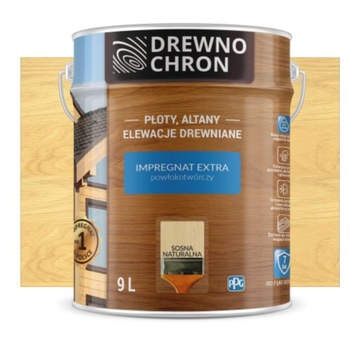 Drewnochron Impregnat Extra SOSNA NATURALNA 9L