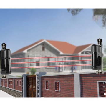 Detektor wiązki podczerwieni Bezprzewodowy wodoodporny czujnik detektora z