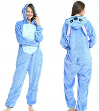 STITCH STICZ KIGURUMI piżama DRES STRÓJ 140-146 XS