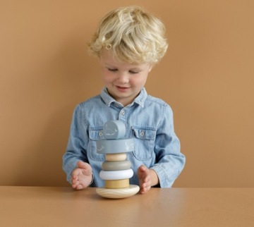 МАЛЕНЬКАЯ ГОЛЛАНДСКАЯ ДЕРЕВЯННАЯ ПИРАМИДА-СОРТИРОВКА ПИРАМИДА