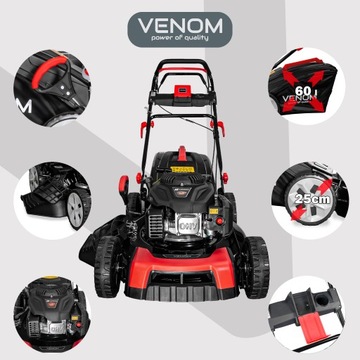 МОЩНАЯ БЕНЗИНОВАЯ КОСИЛКА С ПРИВОДОМ 53 СМ, ДВИГАТЕЛЕМ LONCIN 196CC, НОВАЯ МОДЕЛЬ 9 В 1