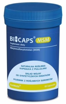 BiCaps Formeds MSM siarka organiczna KOŚCI STAWY