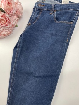 Spodnie damskie jeansy ciemnoniebieskie ABERCROMBIE&FITCH USA W28 L29