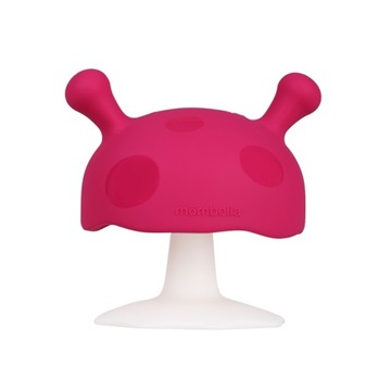 Mombella Gryzak Uspokajający na Ząbkowanie Grzybek Mushroom 3m+ BPA FREE