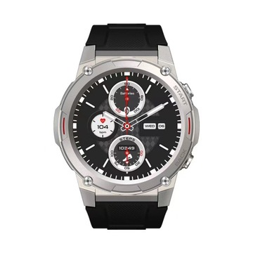 Męski Zegarek Smartwatch Zeblaze Vibe 7 Pro srebrny