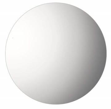 OKRĄGŁE LUSTRO ŚCIENNE BEZRAMOWE BEZ RAMY 60CM