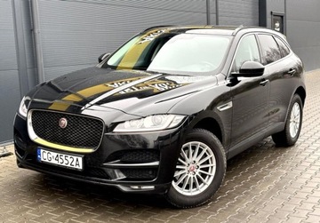 Jaguar F-Pace SUV 2.0 iD4 240KM 2018 Jaguar F-Pace Salon Polska Bezwypadkowy Wyposazenie Piekny Wyglad ZAMI, zdjęcie 1