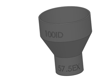 Adapter CTL 26 E 57.5EX 100ID Record Power 300E