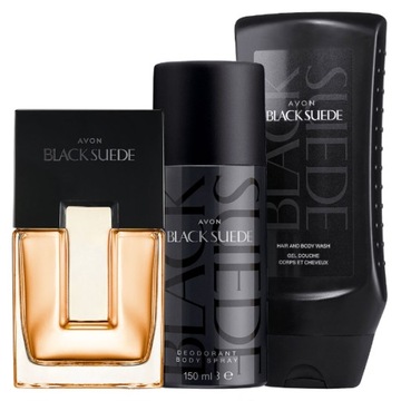 AVON Zestaw Kosmetyków Black Suede Perfumy Męskie
