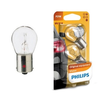 Żarówki Philips Vision P21W 12V 21W blister 2szt